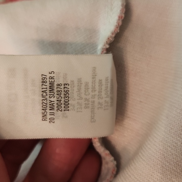 Janie Jack Red and Pink Floral Sleeveless Dress Size Small - Picture 6 of 10